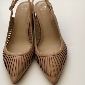 Marc Fisher women sling back strap, flat shoes